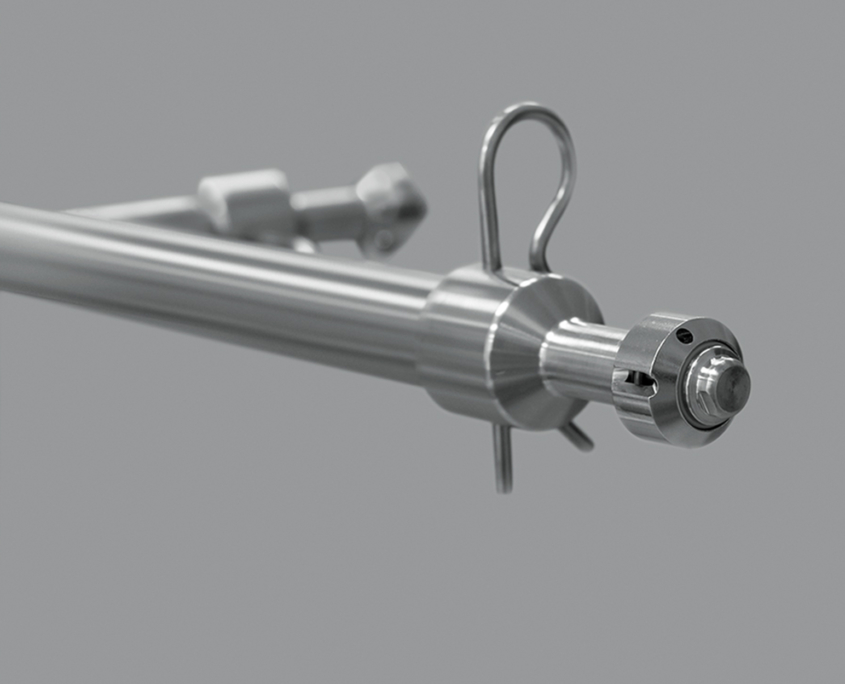 ACCELA-COTA PRO60_WIP Nozzle View of wash-in-place tablet coating system nozzle